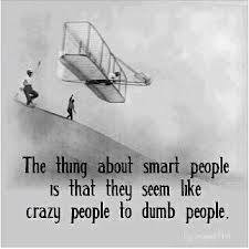 smart people crazy